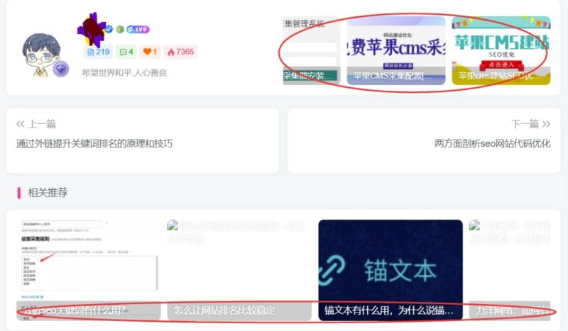 網站內鏈優化的基本思路-愛分享導航