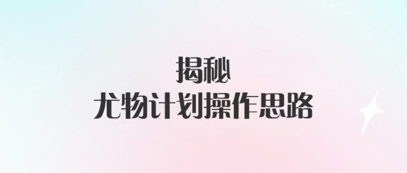 尤物計(jì)劃：揭秘背后的策略與操作-愛分享導(dǎo)航
