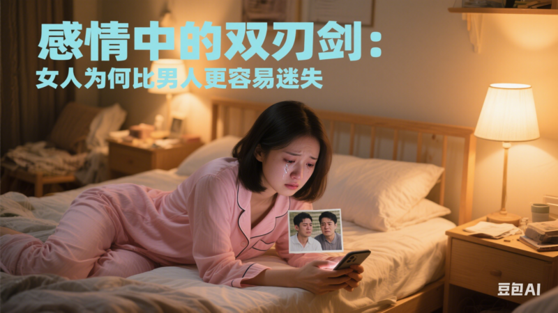 感情中的雙刃劍：女人為何比男人更容易迷失？-愛(ài)分享導(dǎo)航