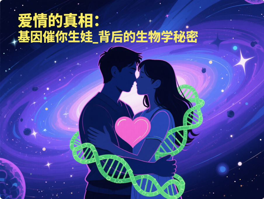 愛情的真相：基因催你生娃_背后的生物學秘密
