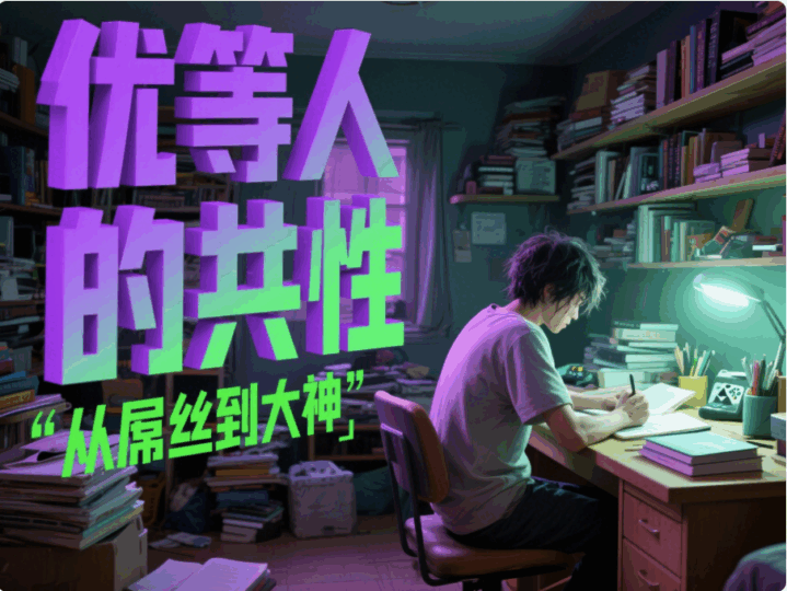 優等人的共性 從屌絲到大神-愛分享導航