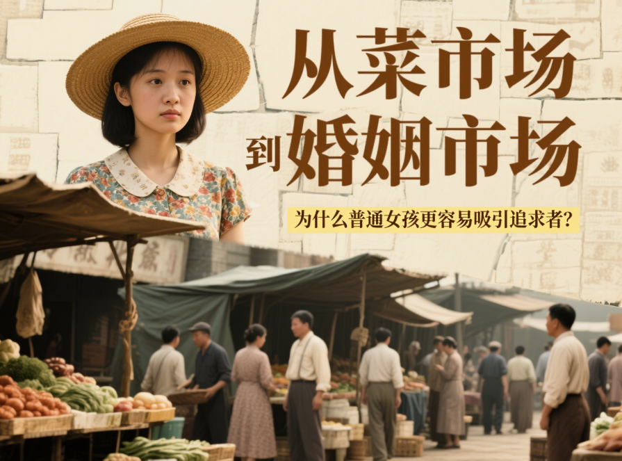 從菜市場到婚姻市場：為什么普通女孩更容易吸引追求者？
