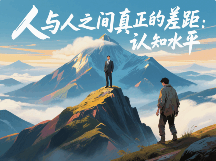 人與人之間真正的差距：認(rèn)知水平-愛分享導(dǎo)航