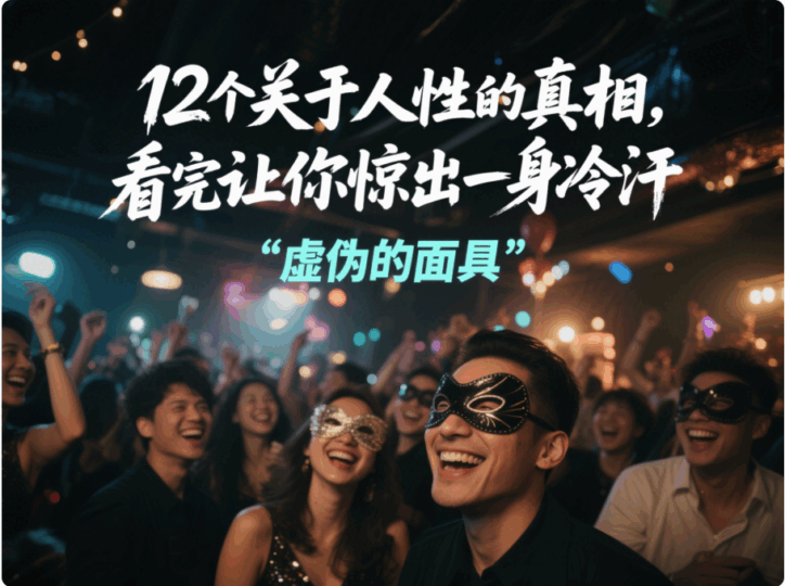 12個關于人性的真相，看完讓你驚出一身冷汗-愛分享導航