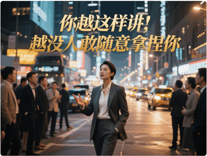 你越這樣講，越沒人敢隨意拿捏你-愛分享導航