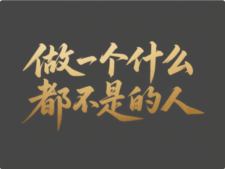 做一個什么都不是的人-愛分享導航
