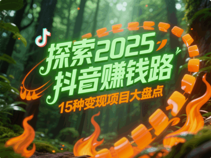 2025年抖音賺錢的方式有哪些?盤點(diǎn)15種變現(xiàn)最快的抖音賺錢項(xiàng)目-愛分享導(dǎo)航