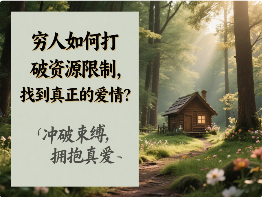 窮人如何打破資源限制，找到真正的愛(ài)情？