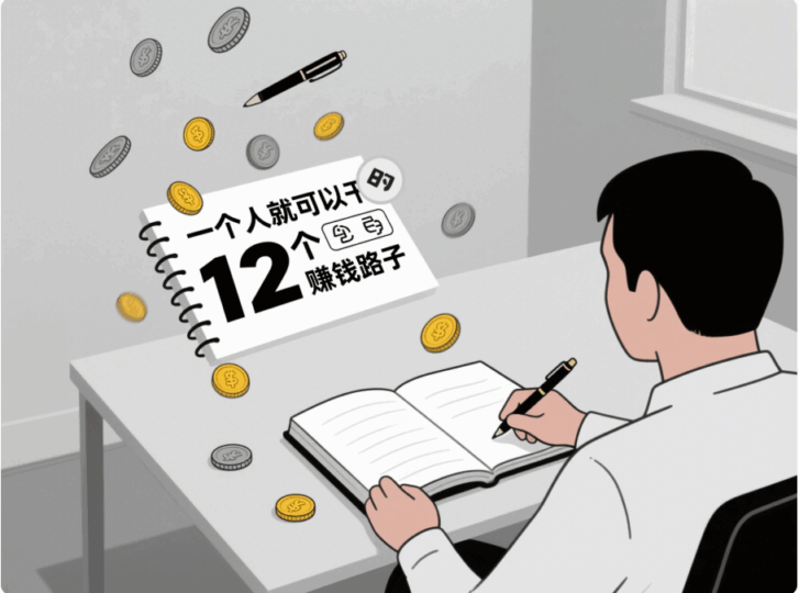 一個人就可以干的 12 個賺錢路子-愛分享導航