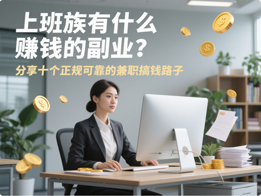 上班族有什么賺錢的副業?分享十個正規可靠的兼職搞錢路子
