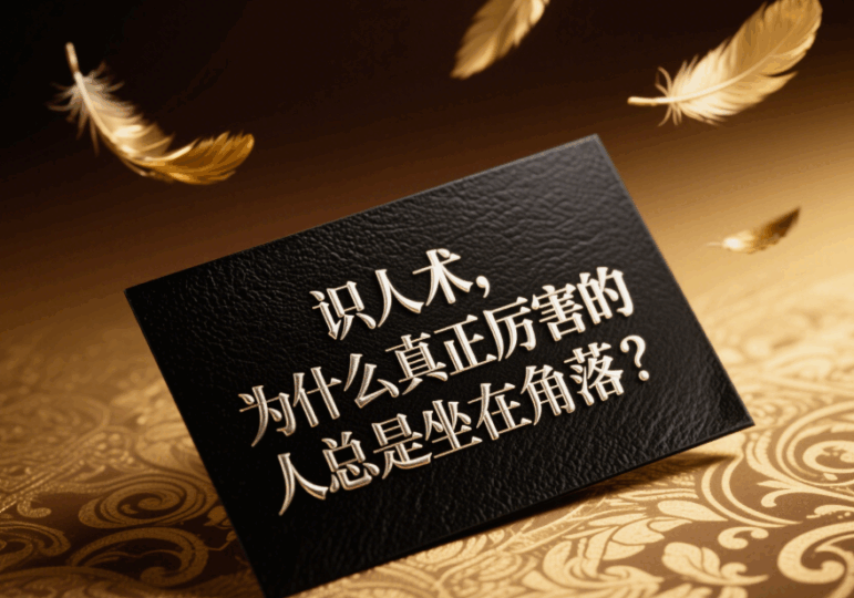 識人術，為什么真正厲害的人總是坐在角落？-愛分享導航