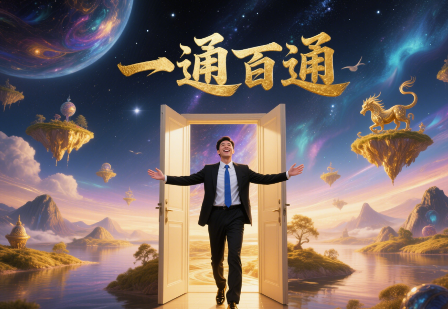 人一旦開竅，就像打通任督二脈，一順百順！