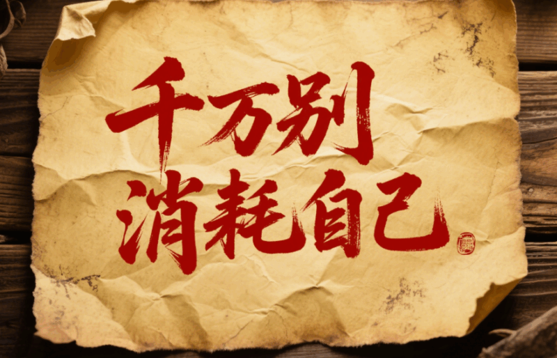 千萬別消耗自己-愛分享導航