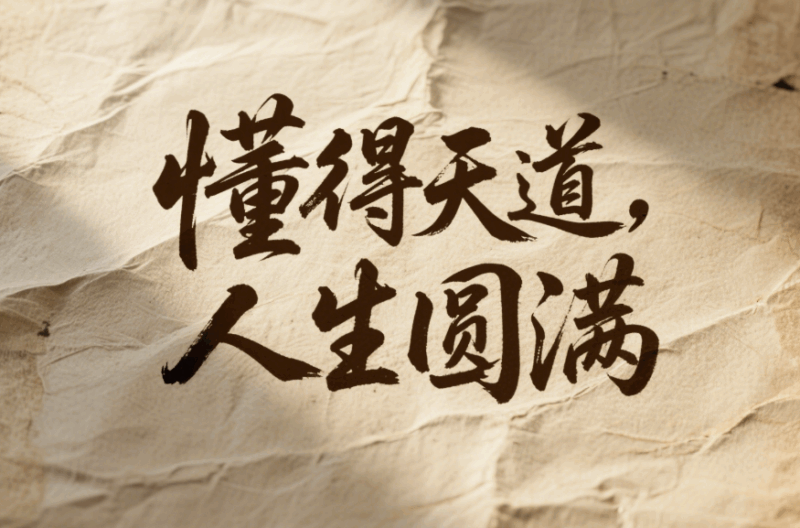 懂得天道，人生圓滿-愛分享導(dǎo)航