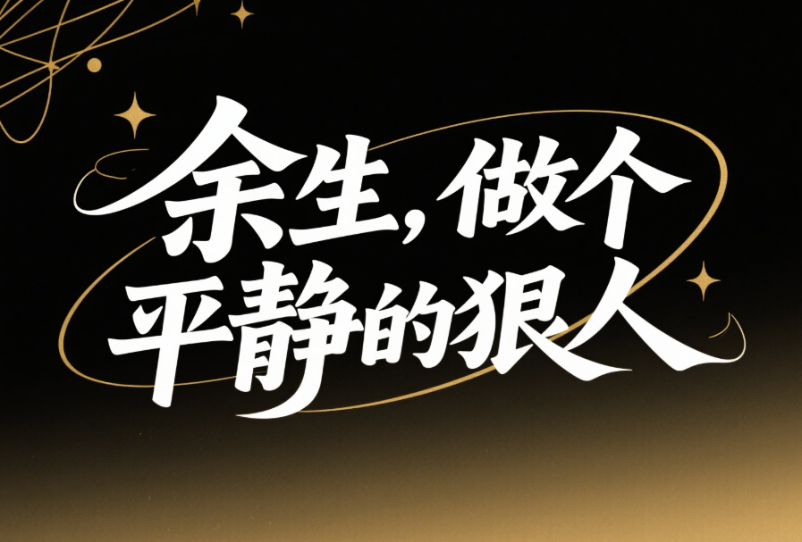 余生，做個平靜的狠人-愛分享導航