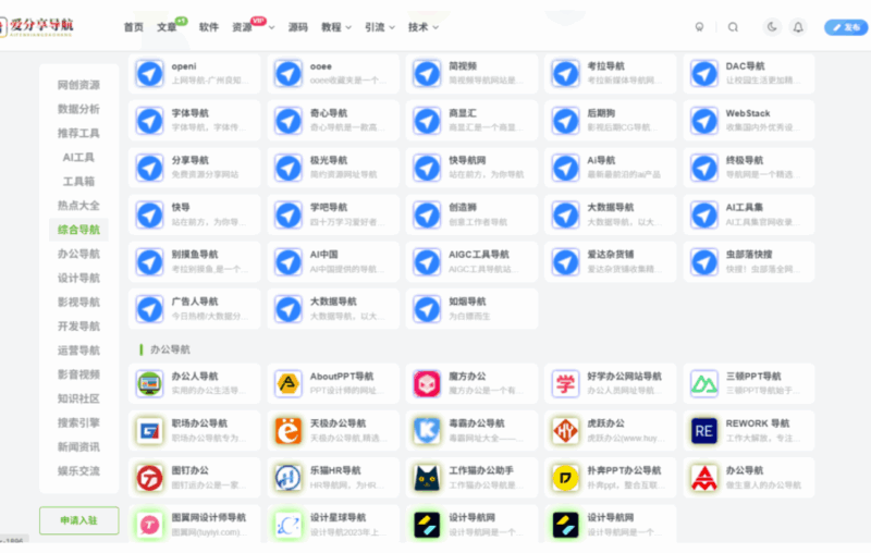財務報表分析必備工具網站導航大全-愛分享導航