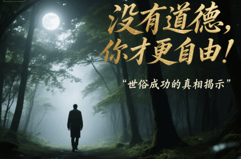 沒有道德，你才更自由！世俗成功的真相揭示-愛分享導航
