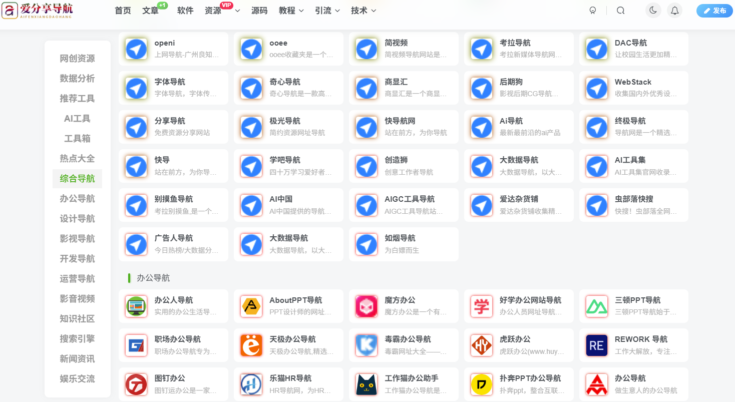 盤點那些超好用的網址導航，你用過幾個？-愛分享導航