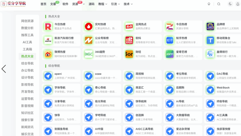 網址導航哪個好用？精選五大高效導航工具推薦-愛分享導航