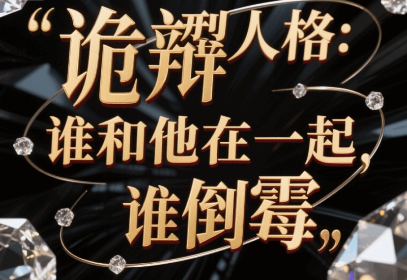 詭辯型人格：誰(shuí)和他在一起，誰(shuí)倒霉-愛分享導(dǎo)航