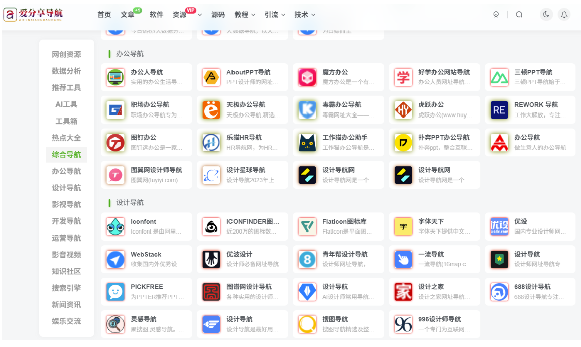 手機網(wǎng)站導航好用度排行，助你快速決策-愛分享導航