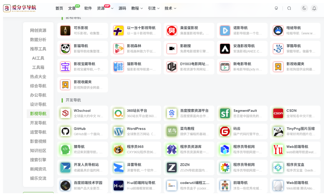 戶外探險者的免費又精準網站導航指南-愛分享導航